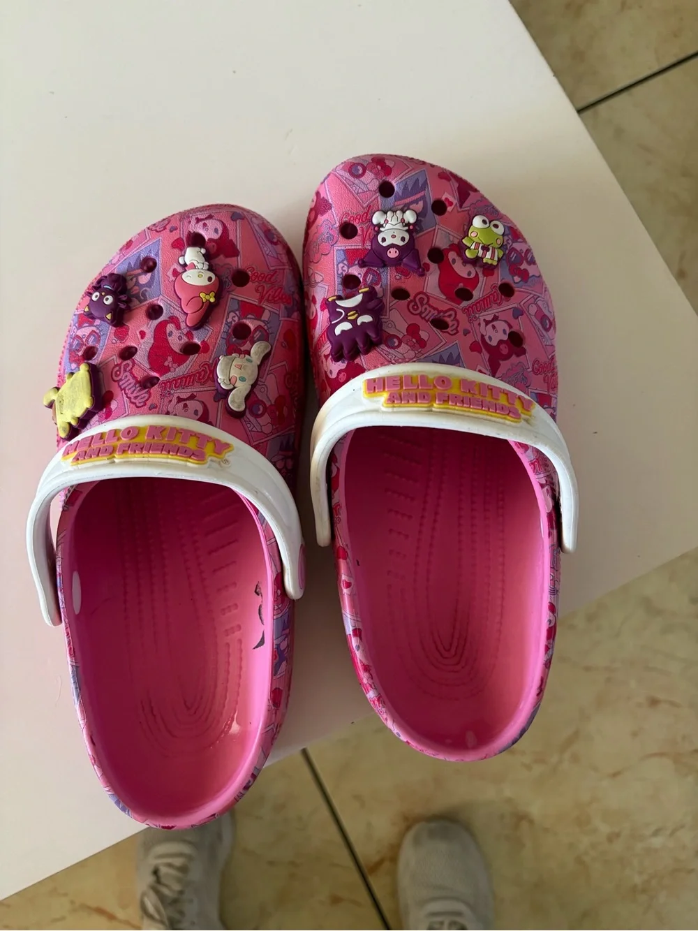CROCS Hot Pink Kids' Slip-On Clog